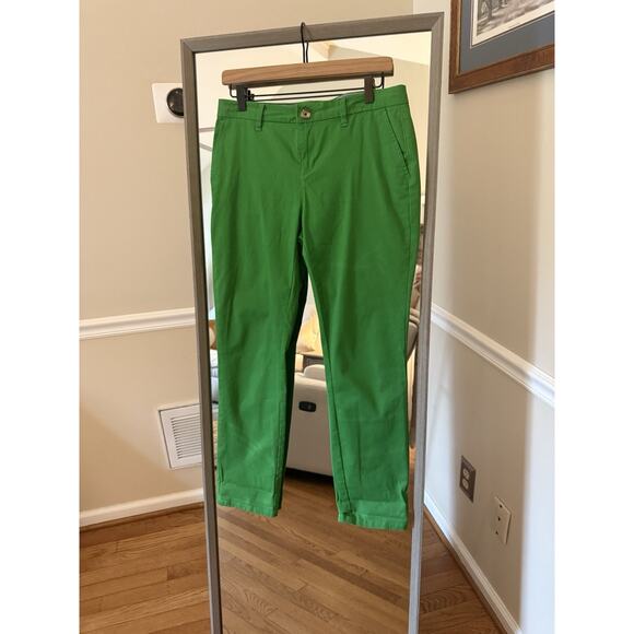 Tommy Hilfiger Green Women's Chino Slim Leg Pants Size 4 - Picture 1 of 4